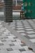 Бордюр парковий фігурний квадратний 500х80х250 мм Сірий ТМ Золотой Мандарин