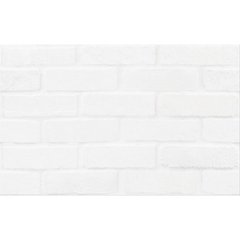 Плитка Bloom White Bricks Structure 25x40 Cersanit