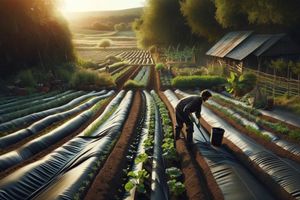 Купити чорне агроволокно: захист для вашого саду