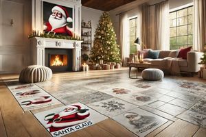 Santa Claus: Плитка на підлогу, Керамограніт