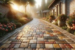Тротуарна плитка "Старе Місто" від Золотий Мандарин: Неповторний Шарм Історії