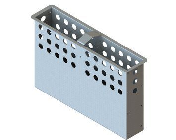Корзина для пескоуловителя Pro DN100 оцинкованная сталь
