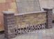 Блок декоративный для столба 300х300х100 Черный (четырехсторонний скол) ТМ Золотой Мандарин