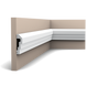 Молдинг гладкий гнучкий Orac Decor P7070F Поліуретановий