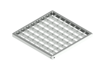 Решітка Base 300х300 сталева оцинкована чарункова A15