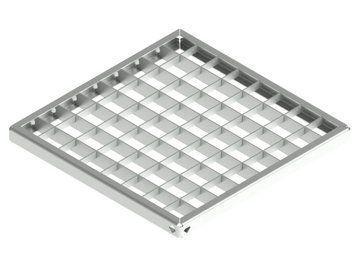 Решетка Base 300х300 стальная оцинкованная ячеистая A15