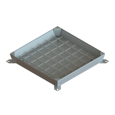 Люк технологічний сталевий оцинкований Pro 900x900 Unifill H120 B125 з ущільнюючим шнуром