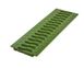 Комплект: лоток водоотводный Ecoteck Standart DN 100.175 h179 с решеткой 100 пластиковой Волна (зелёный папоротник)