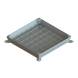 Люк технологічний сталевий оцинкований Pro 900x900 Unifill H120 B125 з ущільнюючим шнуром
