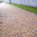Тротуарная плитка Кирпич Барселона 6 Антик Серый ТМ Золотой Мандарин