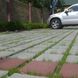 Тротуарная плитка Решетка Эко 80 мм Серый ТМ Золотой Мандарин
