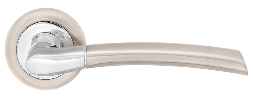Ручка для дверей на розетке ESSE Z-1210 SN/CP