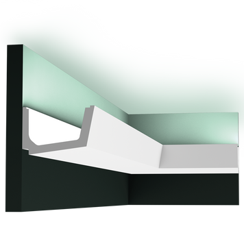 Карниз для скрытого освещения Orac Decor C357 STRAIGHT Полиуретановый