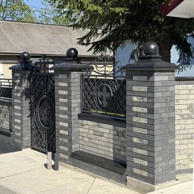 Облицювальна цегла SENTEX PRIME Anthracite Light - Класік