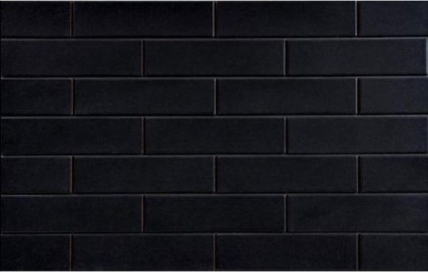 Плитка фасадна глазурована Nero 65x245x6,5 Cerrad