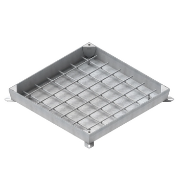 Люк технологічний сталевий оцинкований Pro 500x500 Unifill H80 B125