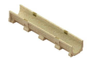 Лоток водоотводный полимербетонный Base DN150 H150 C250
