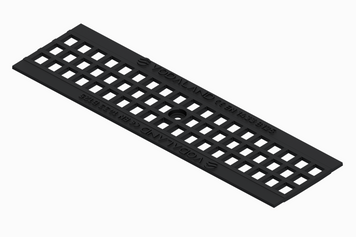 Решітка Base DN100 чавунна чарункова B125