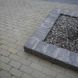 Тротуарна плитка Кирпич Антик 200х100х60 мм Сірий ТМ Золотий Мандарин