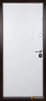 Входные двери с терморазрывом модель Softana (цвет RAL 8019 + Канадський Дуб Арктик) комплектация COTTAGE [Складская программа]