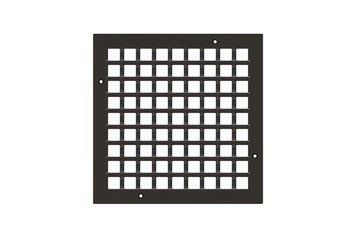 Решітка до дощоприймача Basic 39.39 чарункова чавунна ВЧ