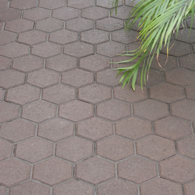 Тротуарна плитка Сота 60мм Сірий ТМ Золотий Мандарин