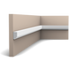 Молдинг гладкий гибкий Orac Decor P9050F Полиуретановый