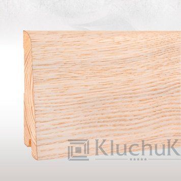 Плінтус Kluchuk Neo Plinth 100 мм Дуб Вибілений