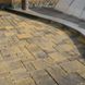 Тротуарна плитка Пасіон 60 мм Чорний(графіт) ТМ Золотий Мандарин