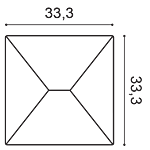 3D панель Orac Decor W106 Envelop Поліуретанова