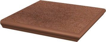 Сходинка з капіносом кутова Paradyz Taurus Brown 33x33 Структурна