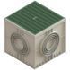 Дождеприемник пластиковый Base 500х500 серый