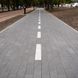 Тротуарна плитка Кирпич без фаски 200х100х60 мм Гірчичний ТМ Золотий Мандарин