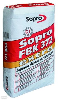 Клей для плитки Sopro Fbk 372 extra (22,5 Кг) Польша