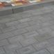 Тротуарная плитка Кирпич 240х160х80 мм Серый ТМ Золотой Мандарин