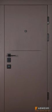Вхідні двері модель (колір Карамельне дерево + Дуб немо лате) Ekvatoria комплектація Safe [Складська програма]