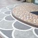 Тротуарна плитка Креатив 60 мм Серый ТМ Золотий Мандарин
