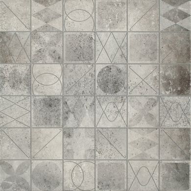 Плитка на підлогу Cersanit Bristol Grey Mosaic 42х42