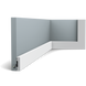 Плінтус Orac Decor SX162 SQUARE Дюрополімерний