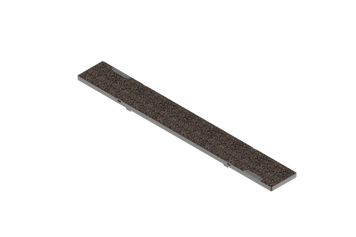 Решётка полимербетонная в нержавеющей рамке Base DN100 A15 dark
