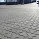 Тротуарна плитка Тригран 80 мм Сірий ТМ Золотий Мандарин