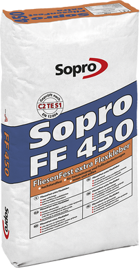 Клей для плитки Sopro Ff 450 Extra (25 Кг)