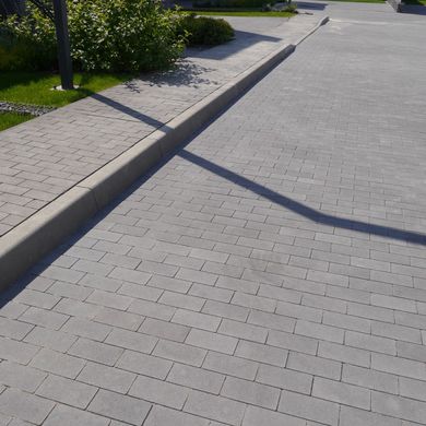 Тротуарна плитка Кирпич без фаски 200х100х80 мм Гірчичний ТМ Золотий Мандарин