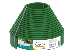 Бордюр садовий пластиковий Country Standard H100 зелений 15 м