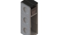 Дождеприемник секционный бетонный Mega 510x385 H440