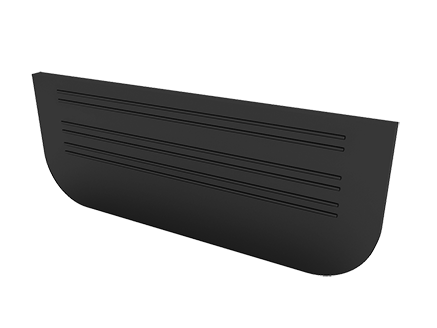 Заглушка для лотків пластикових Стандарт 100.65 (чорний)
