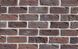 Фасадная плитка Loft Brick Саппоро Красно-коричневый с серыми вставками 210x65 мм