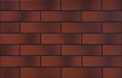 Фасадна плитка Cerrad Rot 245x65х6 мм Червона Гладка з відтінком