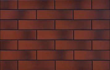 Фасадна плитка Cerrad Rot 245x65х6 мм Червона Гладка з відтінком