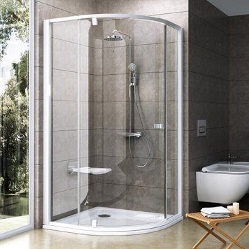 Душова кабіна напівкругла PIVOT PSKK3-80 Transparent, (37644101Z1) RAVAK